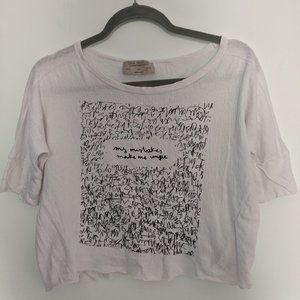 Zara Graphic Boxy Tee | Zara Trafaluc